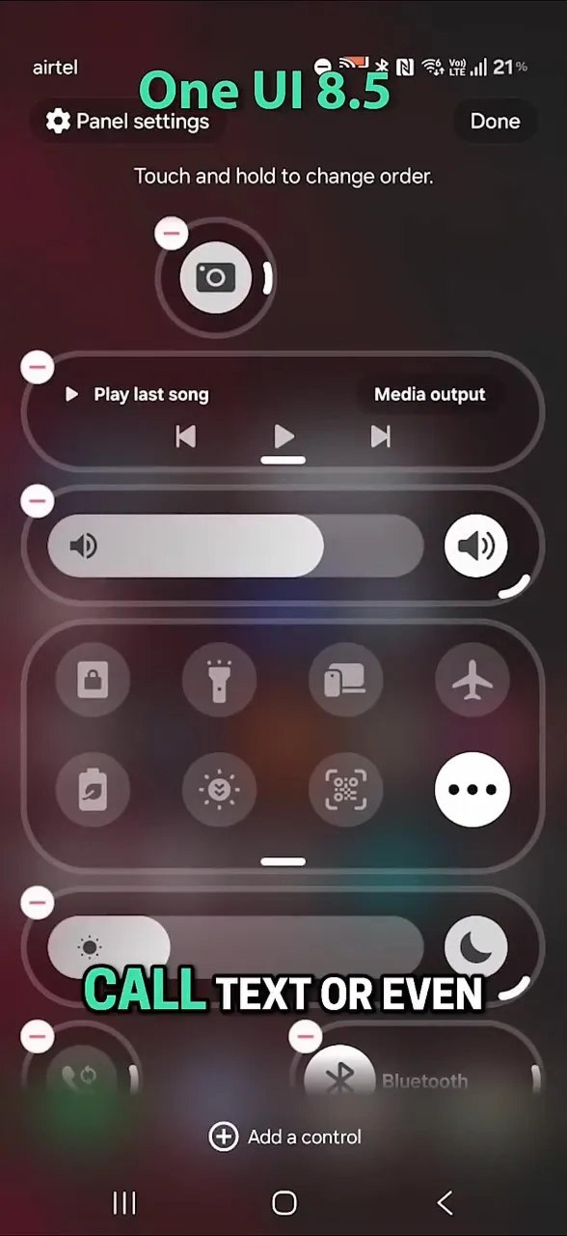 تغییرات One UI 8.5