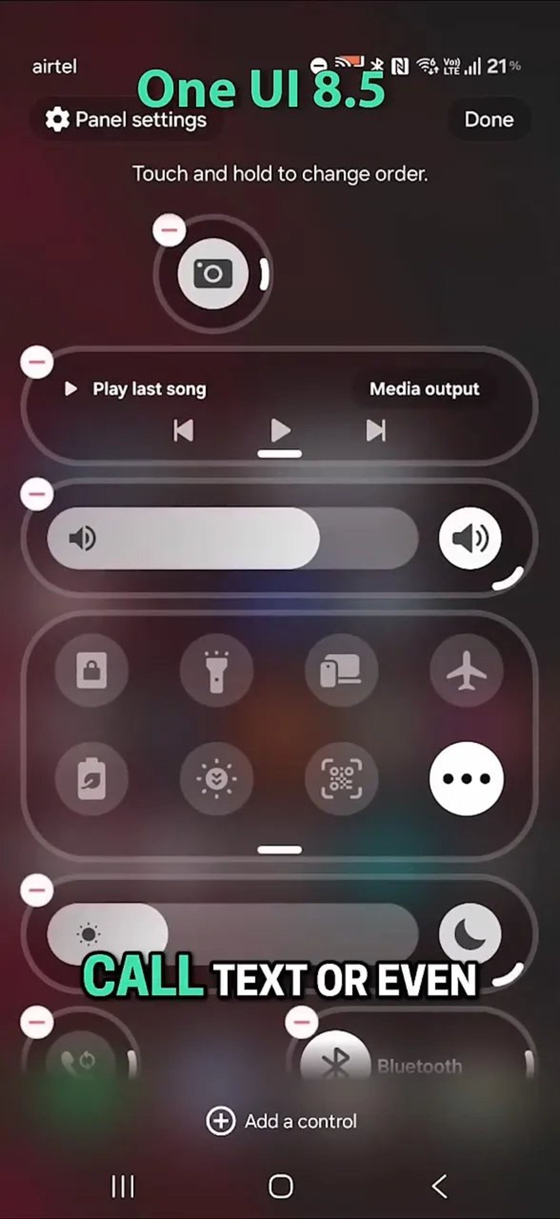 تغییرات One UI 8.5