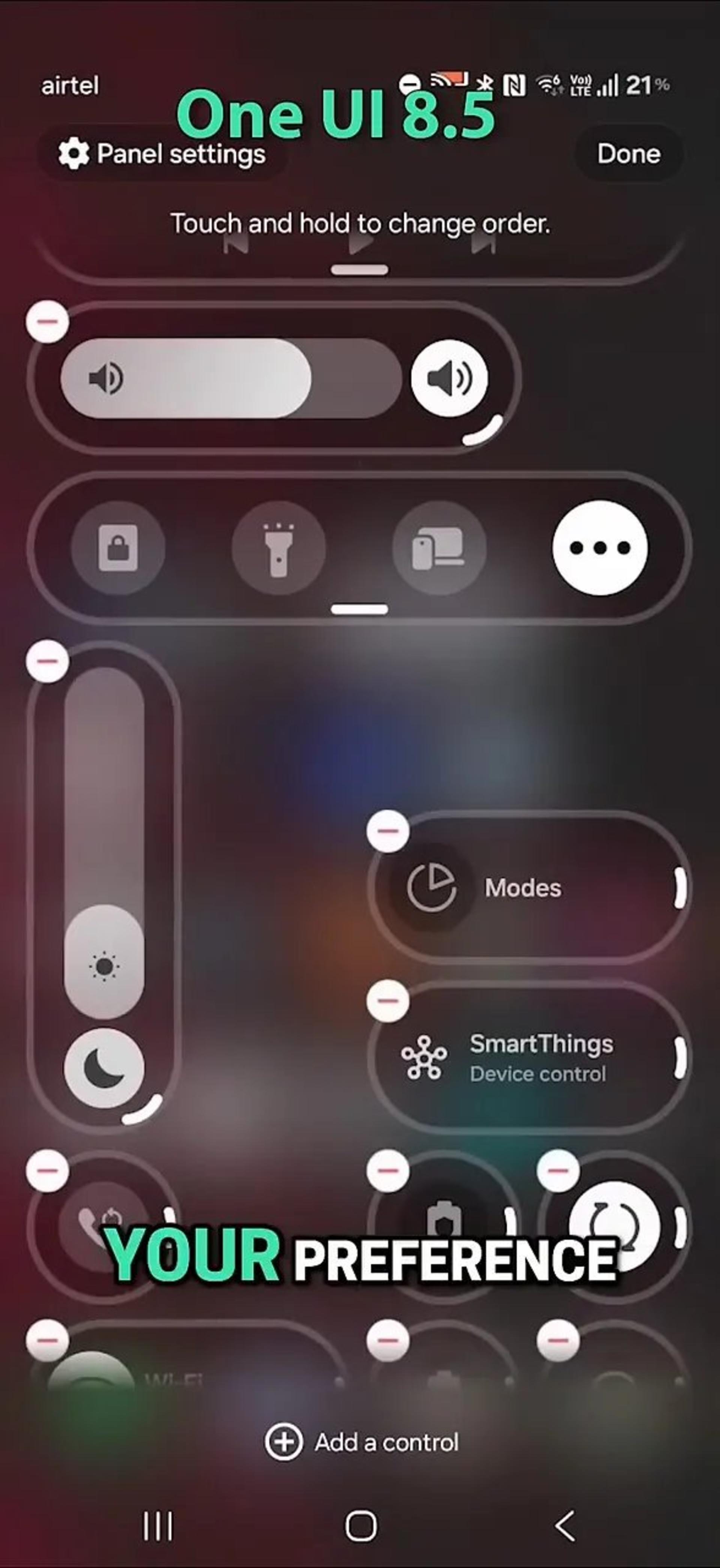 تغییرات One UI 8.5
