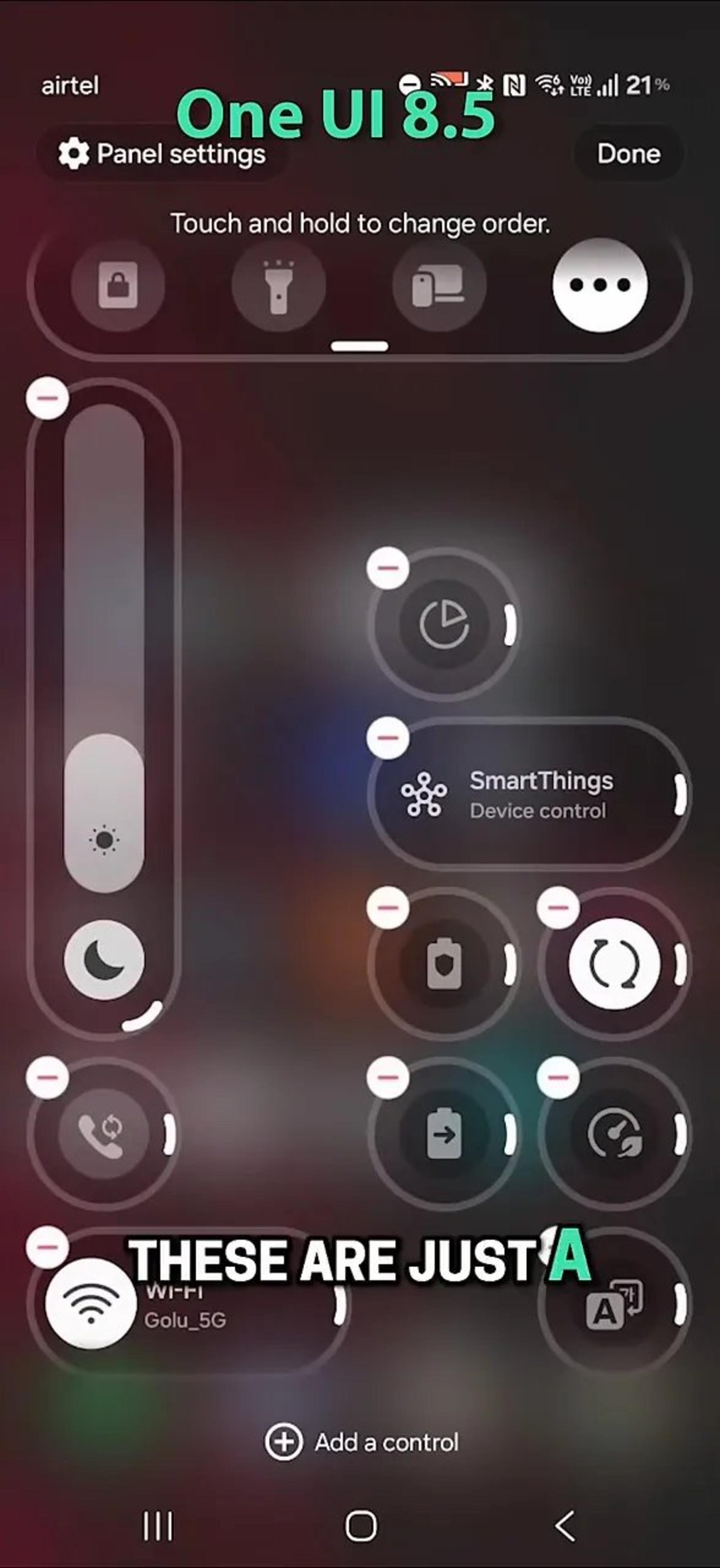 تغییرات One UI 8.5