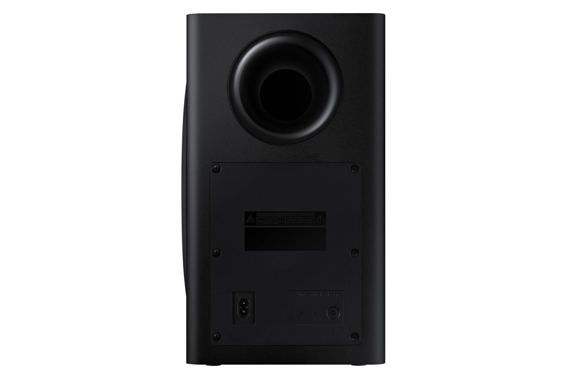 نمای پشت و بدنه ساندبار سامسونگ HW-T650