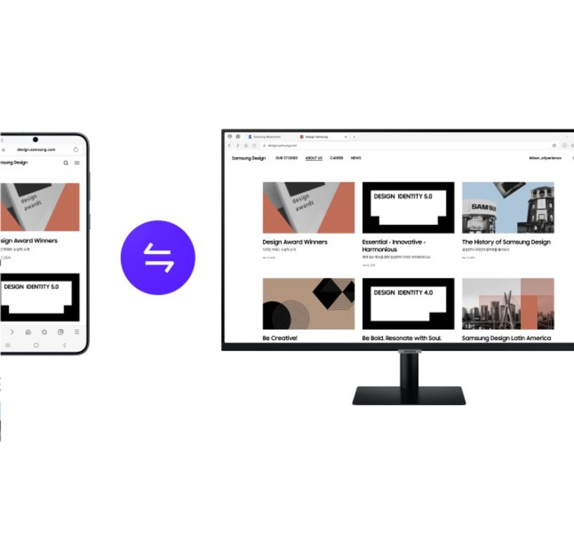 نسخه کامپیوتر مرورگر سامسونگ اینترنت