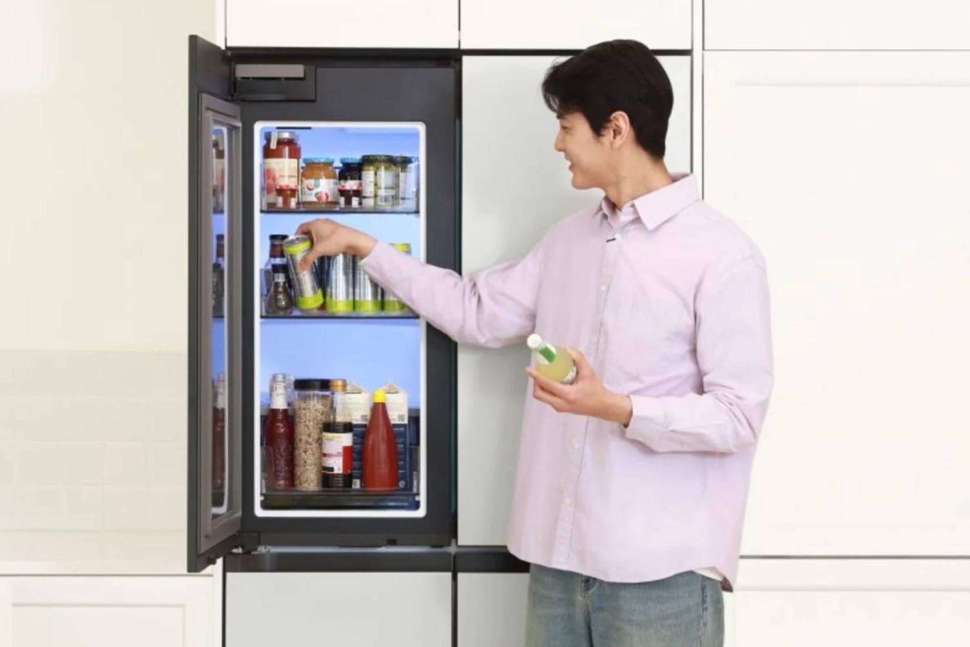 یخچال هوشمند سامسونگ Bespoke AI Hybrid KitchenFit Max