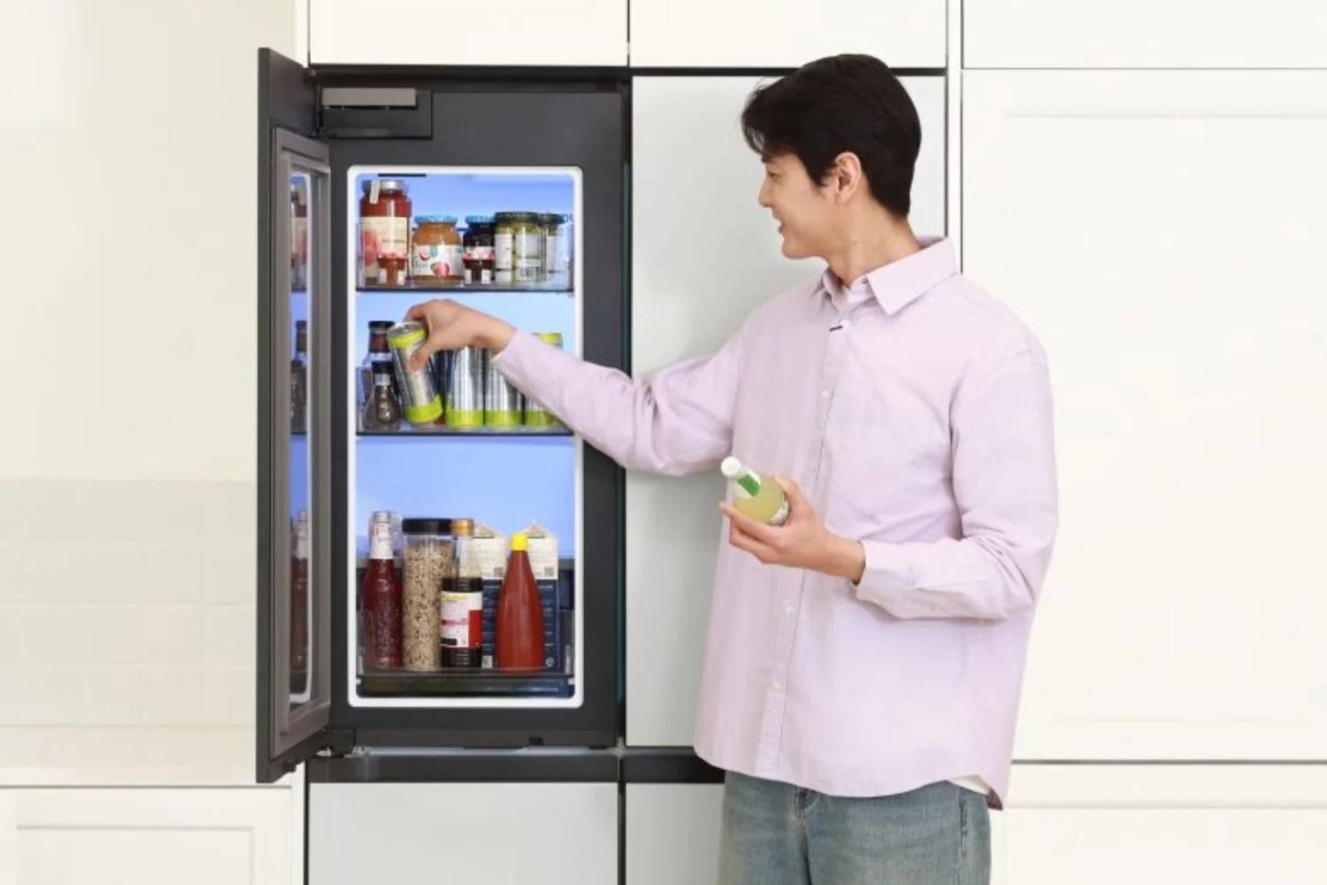 یخچال هوشمند سامسونگ Bespoke AI Hybrid KitchenFit Max