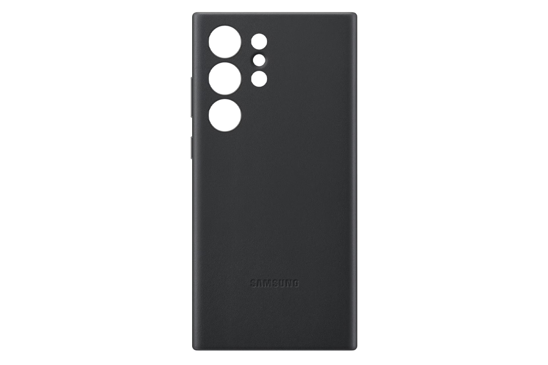 نمای پشت قاب گوشی سامسونگ مدل Leather Case مناسب سامسونگ Galaxy S23 Ultra