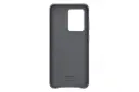 قاب گوشی سامسونگ Samsung Leather Cover For Samsung Galaxy S20 رنگ مشکی نمای داخل