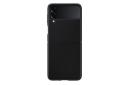 قاب گوشی سامسونگ Samsung Leather Cover For Samsung Galaxy Z Flip3 رنگ مشکی