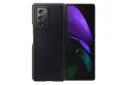 قاب گوشی سامسونگ Samsung Leather Cover For Samsung Galaxy Z Fold2 نمای پشت رنگ مشکی