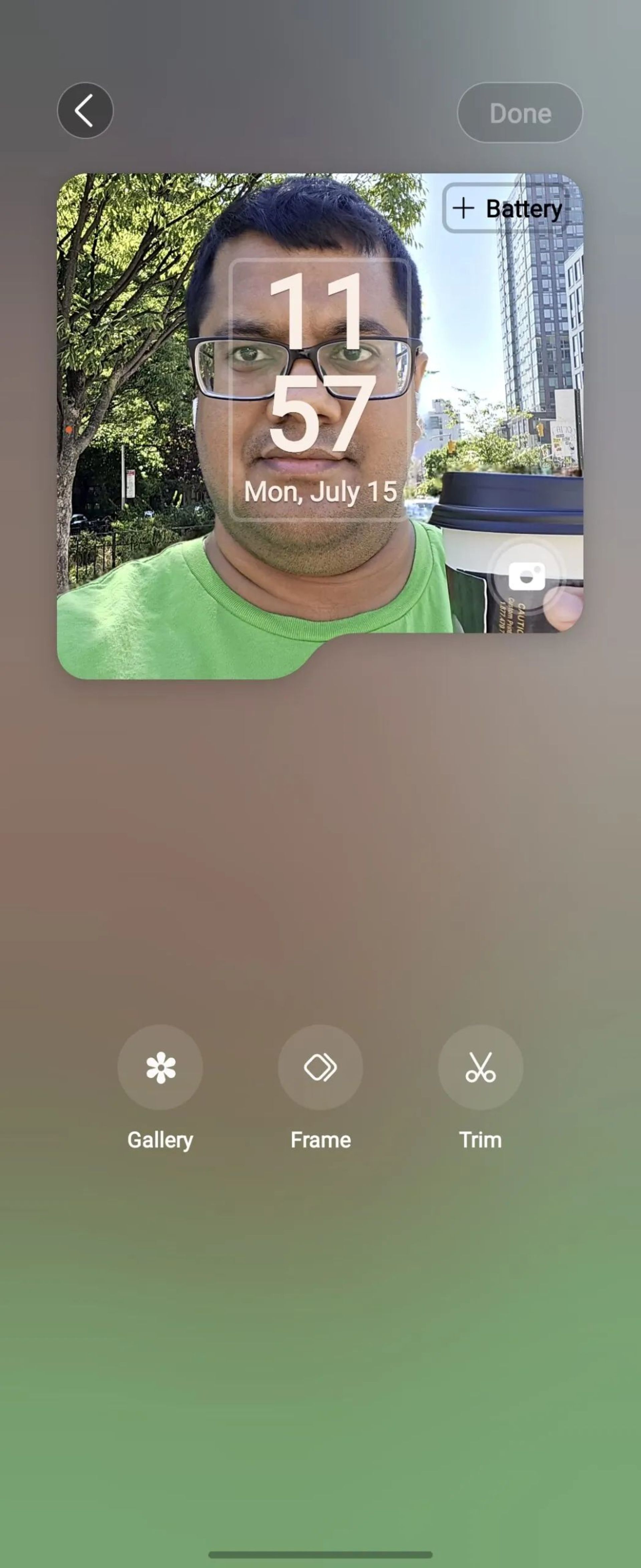 قابلیت Live Effect سامسونگ