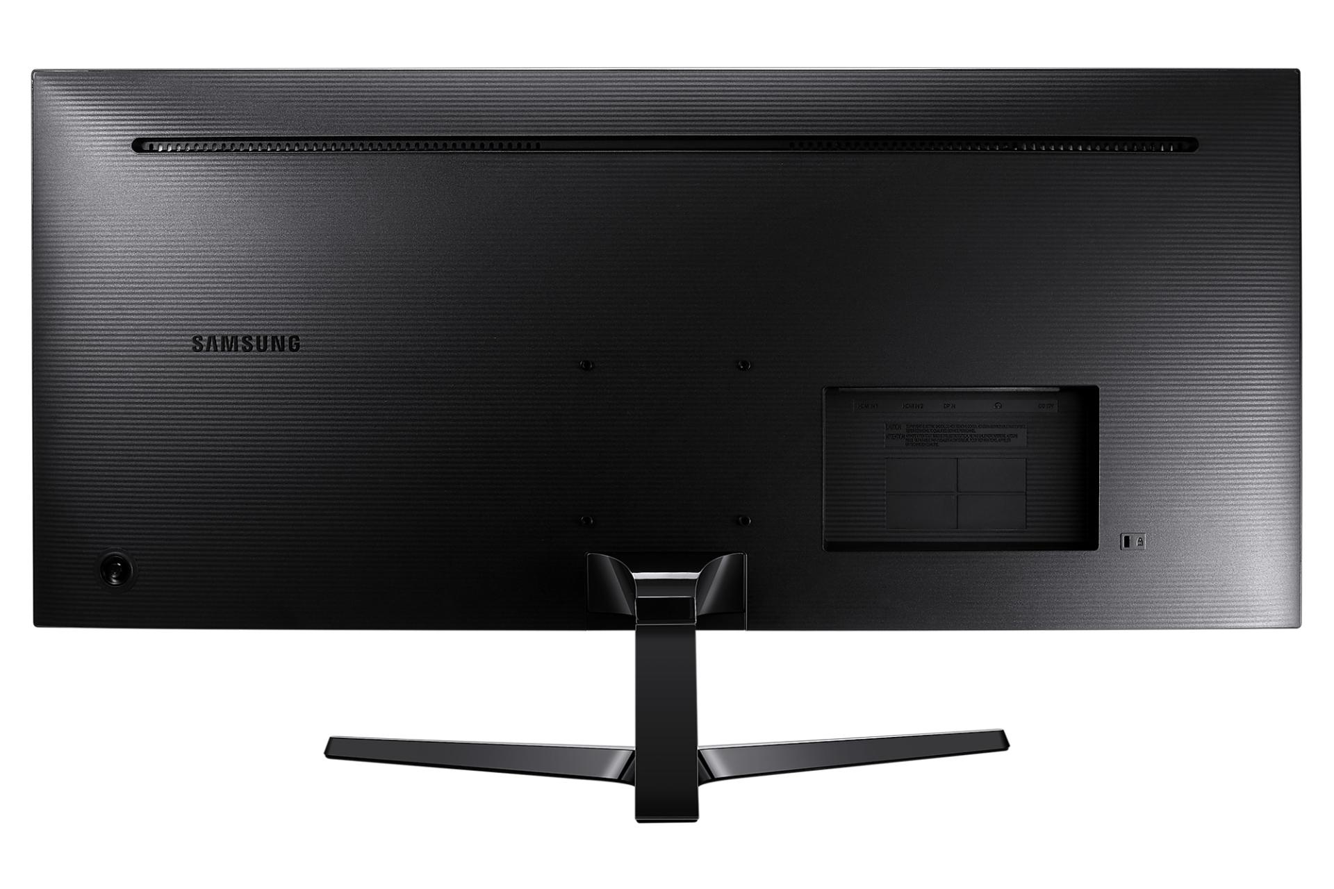 نمای پشت و بدنه مانیتور سامسونگ 34 اینچ مدل LS34J550WQMXUE