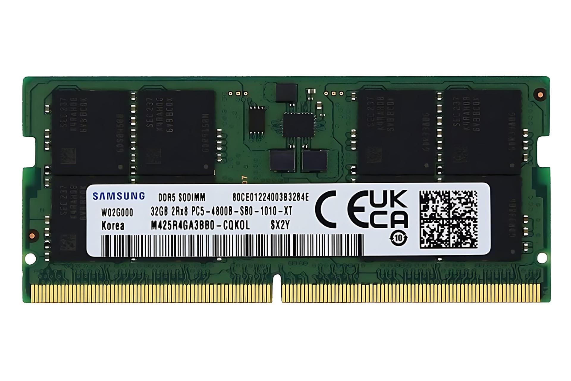 رم سامسونگ Samsung M425R4GA3BB0-CQK0L 32GB DDR5-4800 CL40