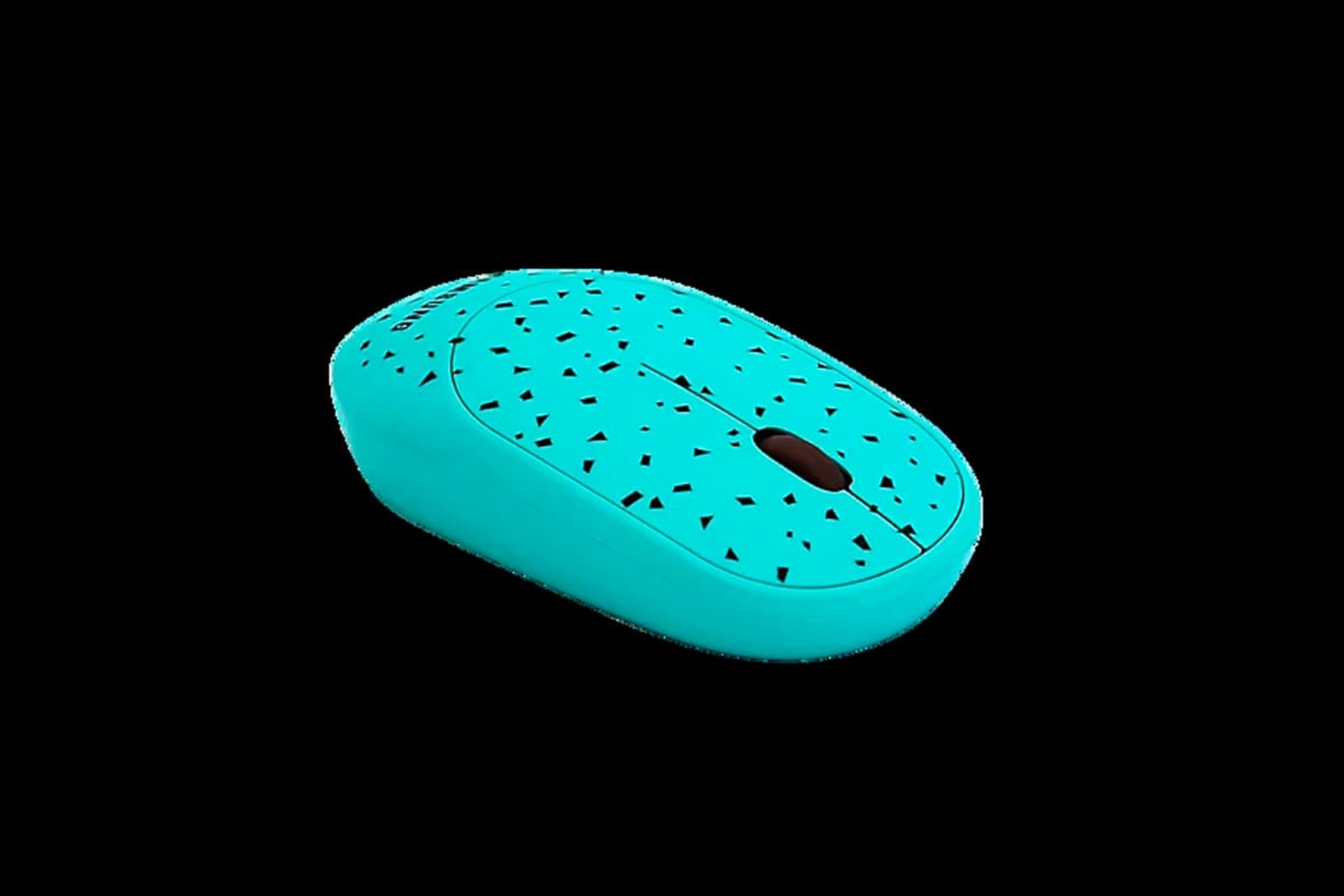 ماوس ۲۰۲۳ سامسونگ نعنایی در پس زمینه مشکی