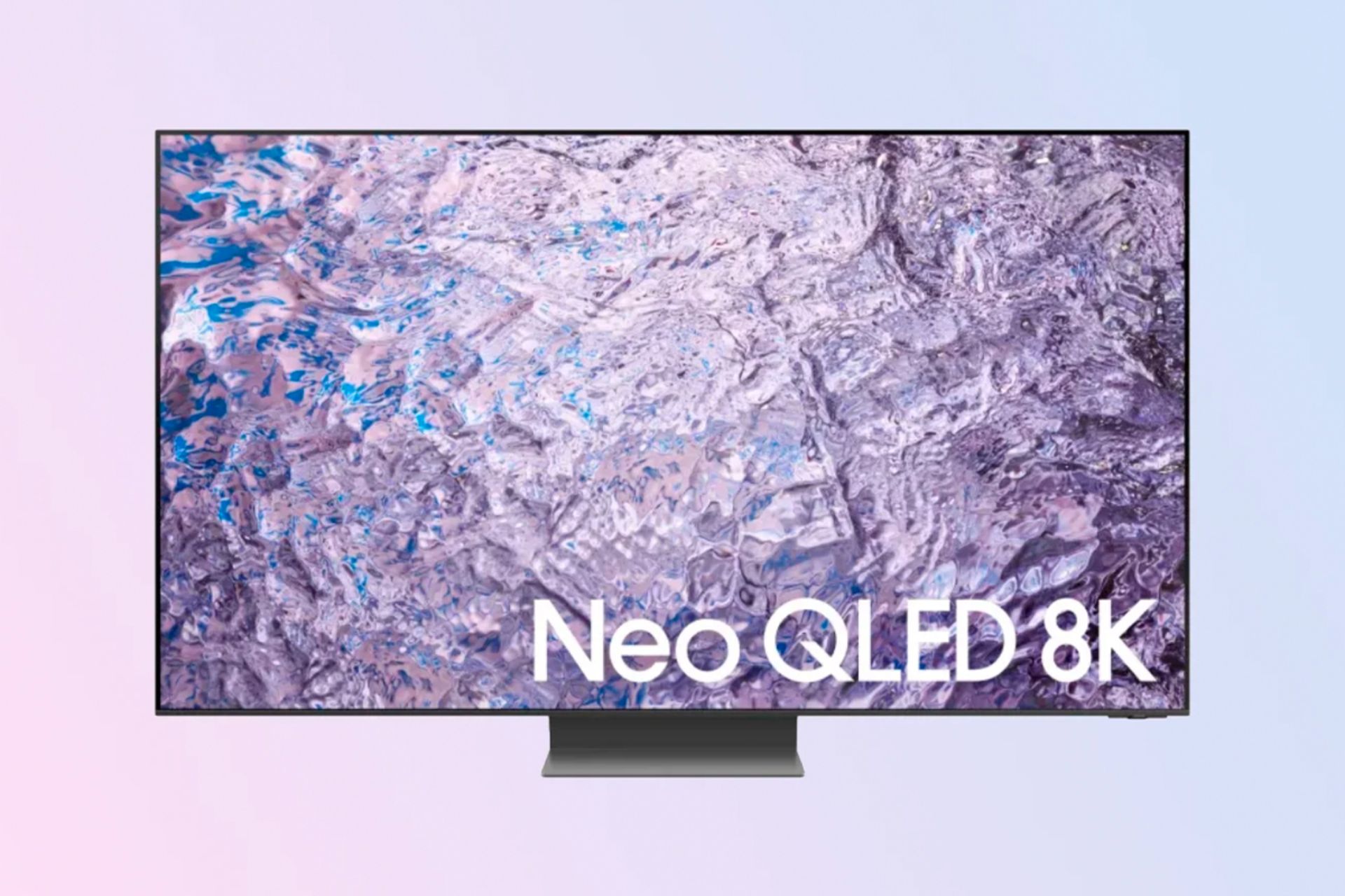 تلویزیون نئو کیولد ۲۰۲۳ سامسونگ Samsung Neo QLED 2023 از نمای جلو