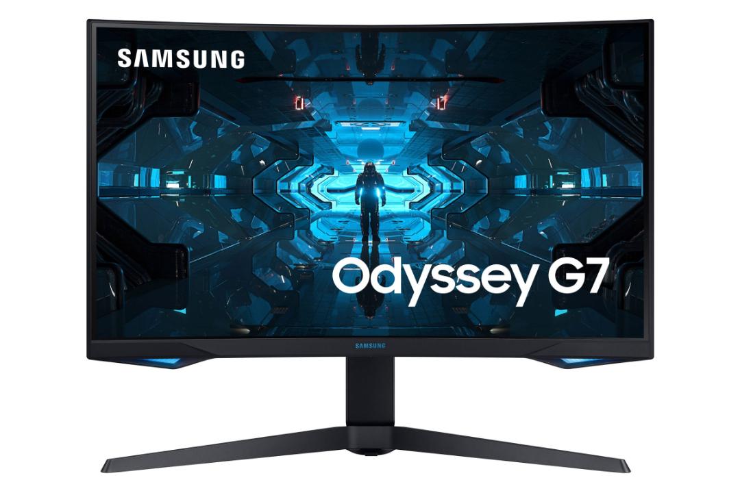 نمای جلویی مانیتور سامسونگ C27G75T