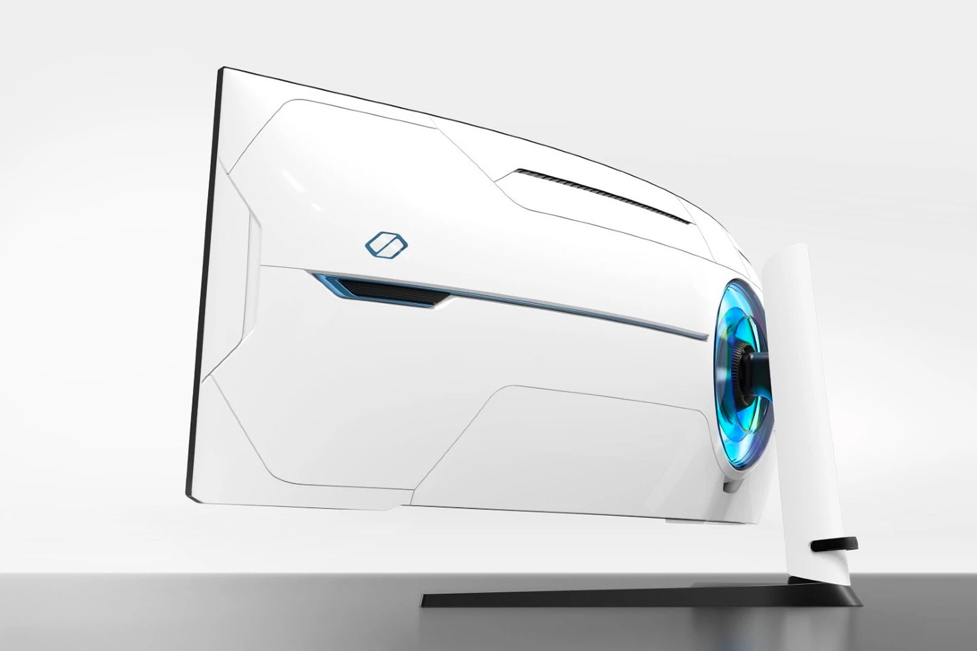 مانیتور سامسونگ Odyssey Neo G9 از نمای پشت