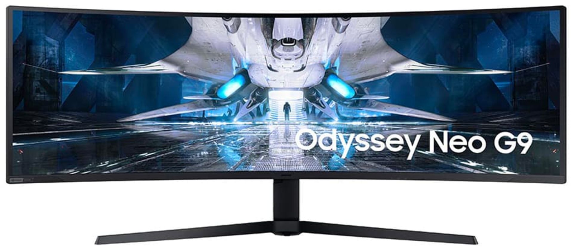 نمای جلو مانیتور اودیسی نئو G9 سامسونگ