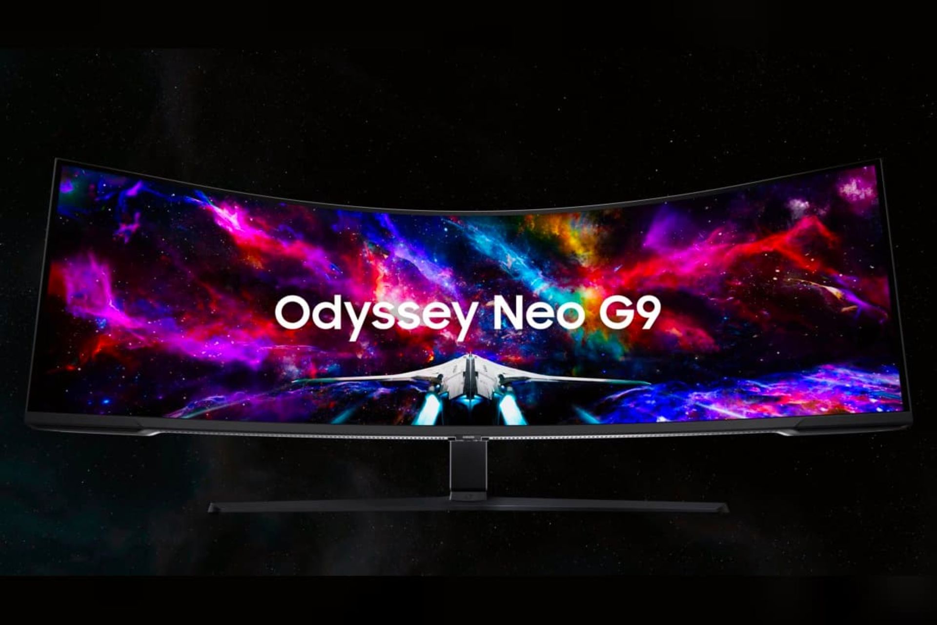نمای جلو مانیتور اودیسی نئو Odyssey Neo G9 سامسونگ