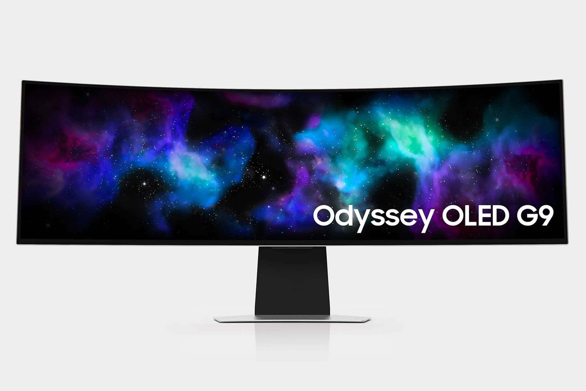 مانیتور سامسونگ Odyssey 2024 خمیده فوق عریض نمای جلو