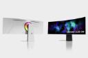 نمای پشت و جلوی مانیتور سامسونگ 49 اینچ مدل Odyssey OLED G9 G95SD