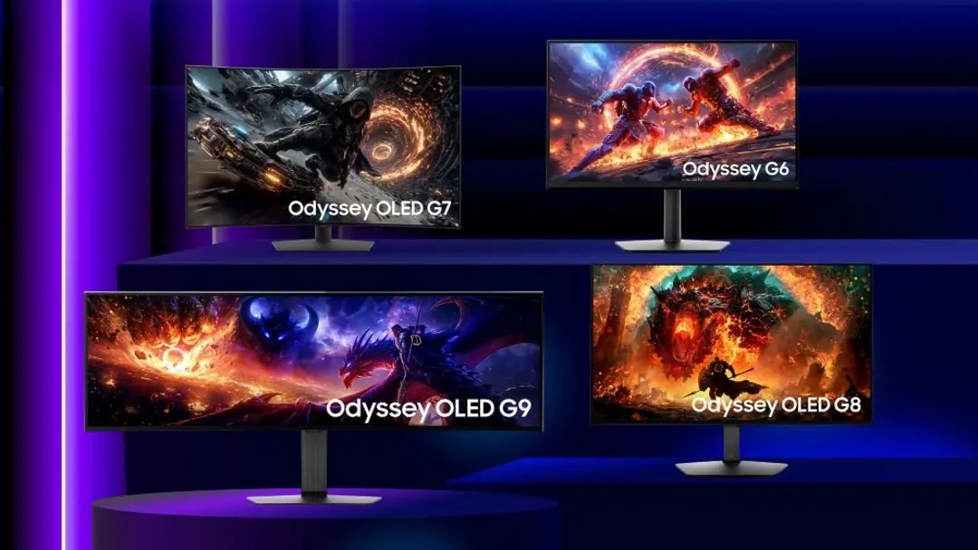 مجموعه مانیتورهای گیمینگ سامسونگ ==سری Odyssey OLED با مدل‌های مختلف
