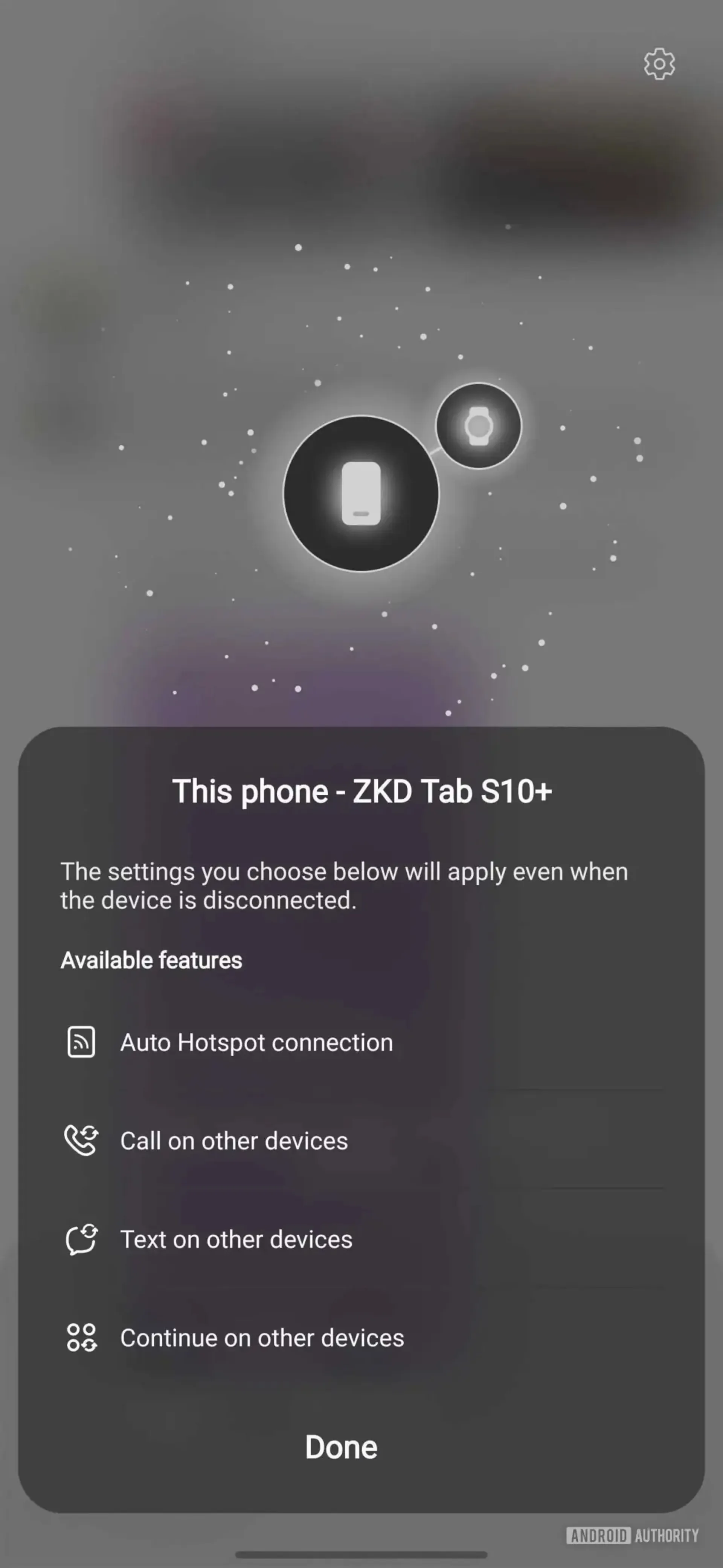 کلیدهای دسترسی سریع Modes و Nearby devices در بتای چهارم One UI 7