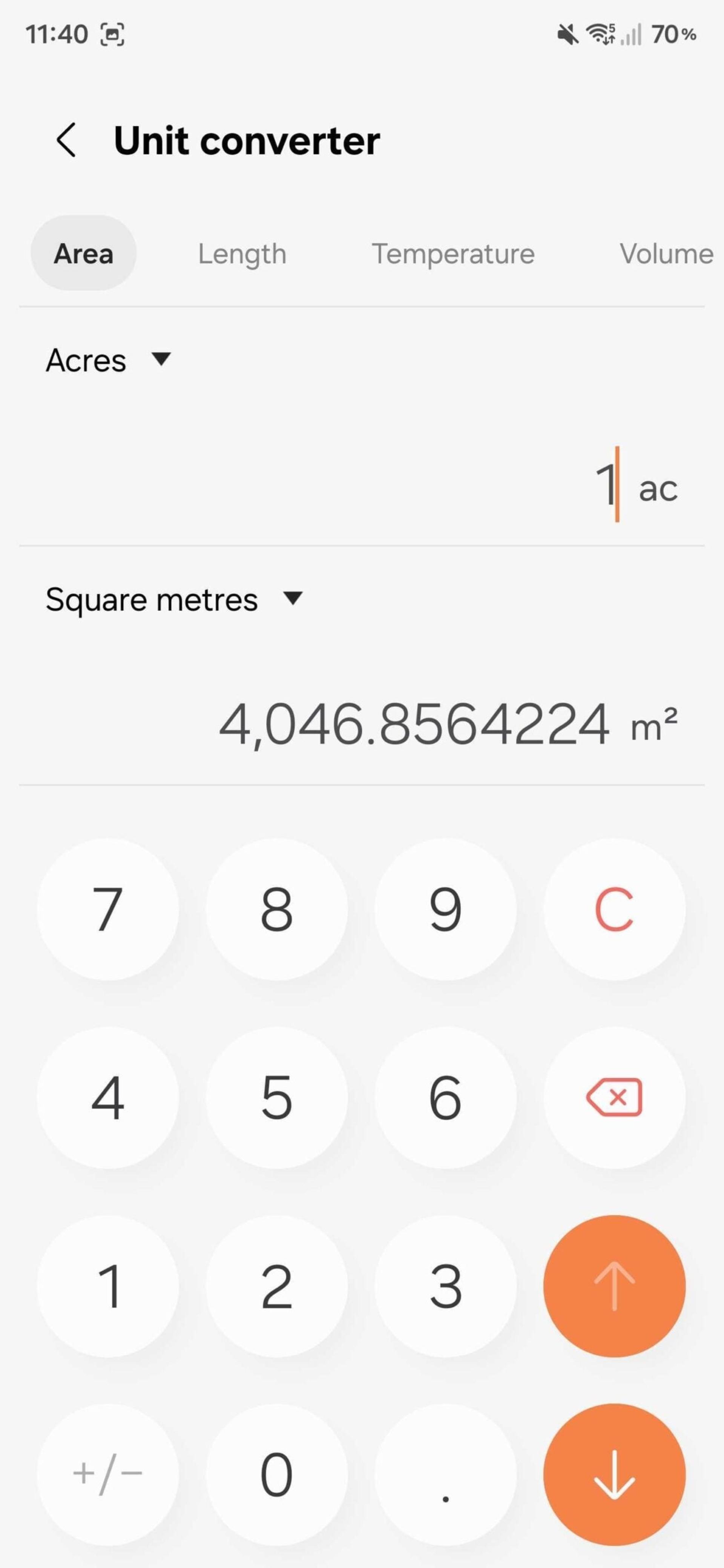 ماشین‌حساب One UI 8.5 سامسونگ حالت روشن تبدیل واحد