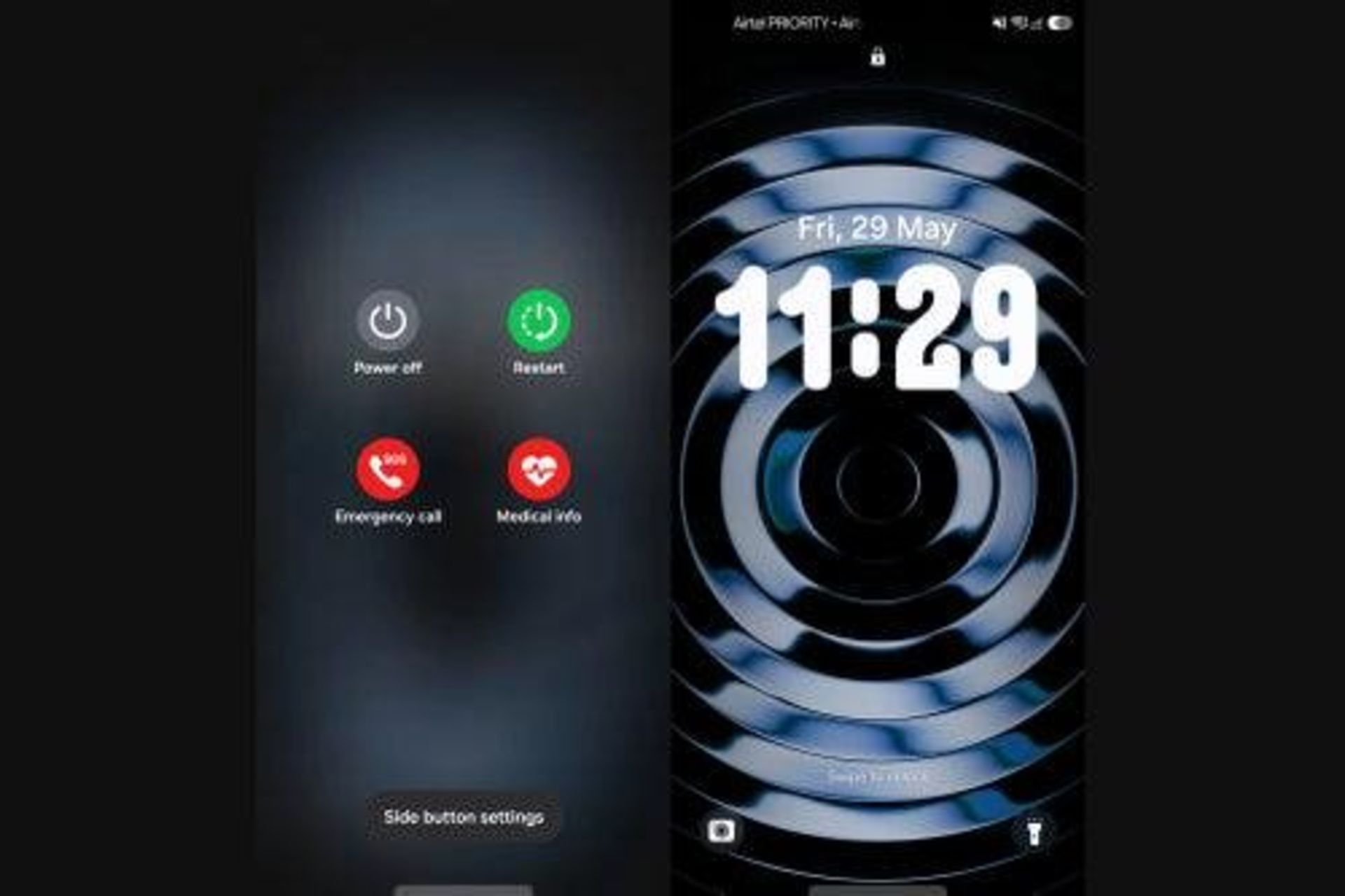 منوی پاور گوشی سامسونگ در One UI 9