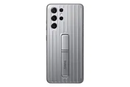 قاب گوشی سامسونگ Samsung Protective Standing For Samsung Galaxy S21 Ultra 5G رنگ نقره ای نمای پشت