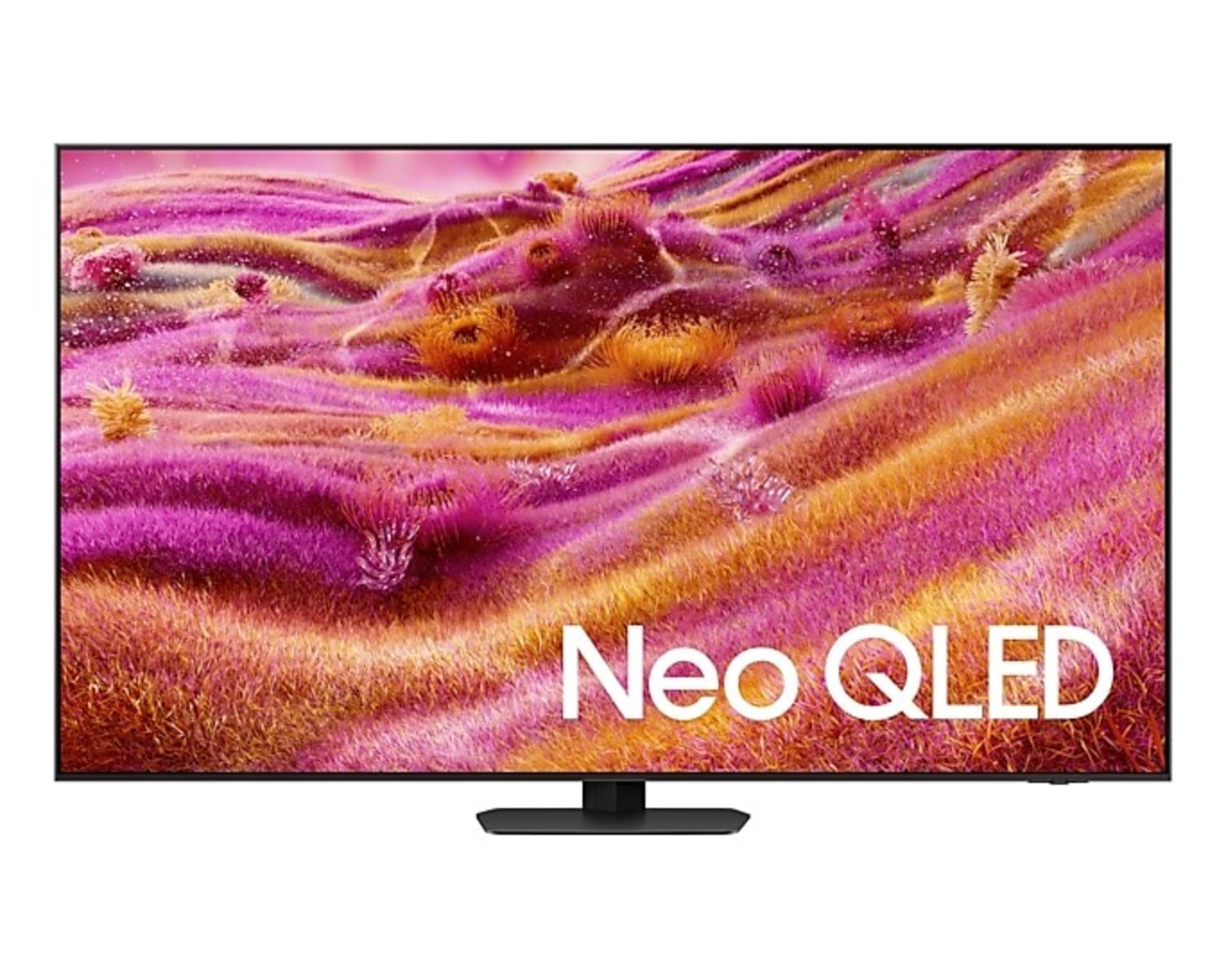 تلویزیون مینی LED سری QN80F سامسونگ از نمای جلو