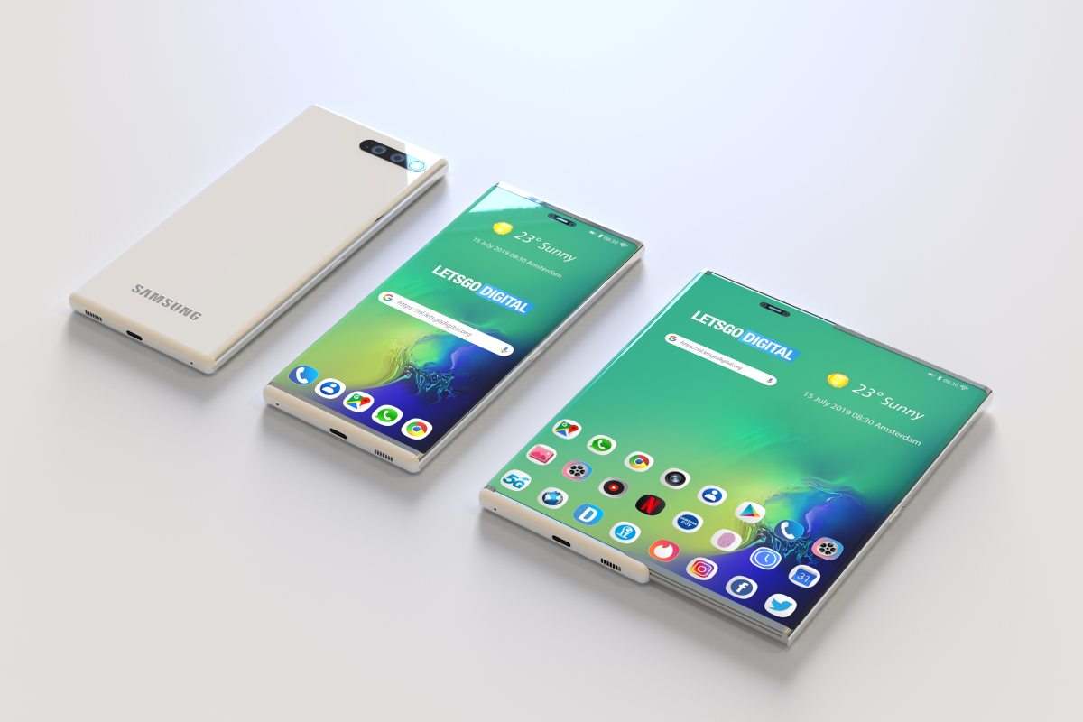 گوشی رول‌شونده سامسونگ سال ۲۰۲۵ از راه می‌رسد؟ - زومیت