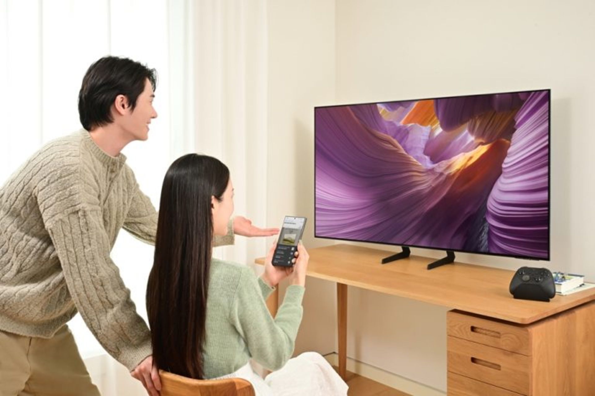 تلویزیون OLED سامسونگ مدل S85F
