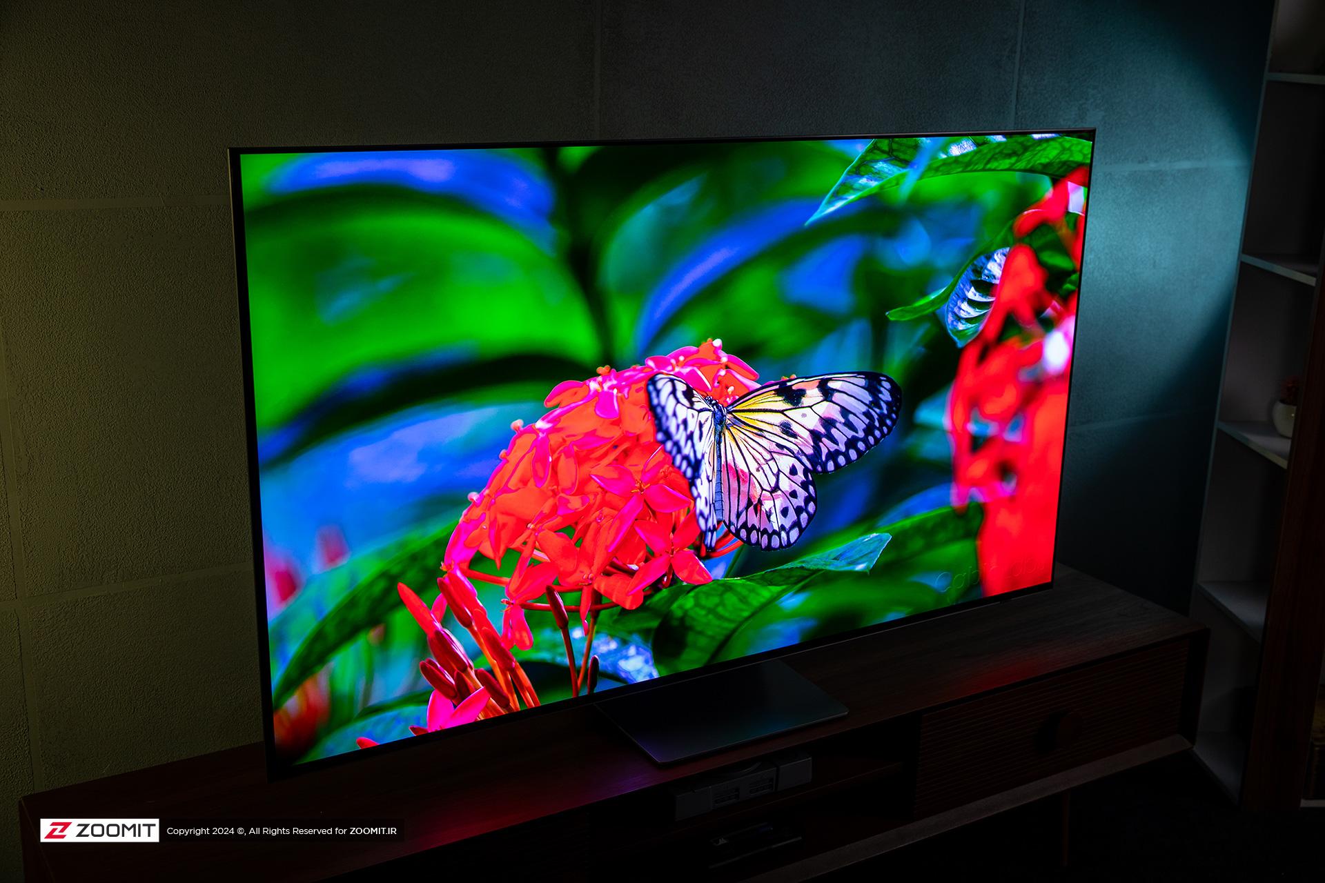 کیفیت تصویر تلویزیون OLED سامسونگ S95B