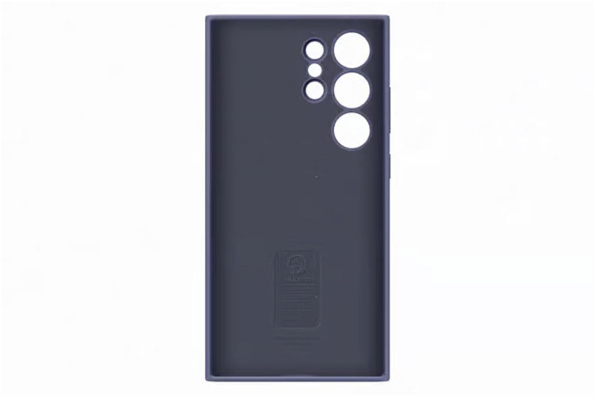 قاب گوشی سامسونگ Samsung Silicone For Samsung Galaxy S24 Ultra نمای داخل