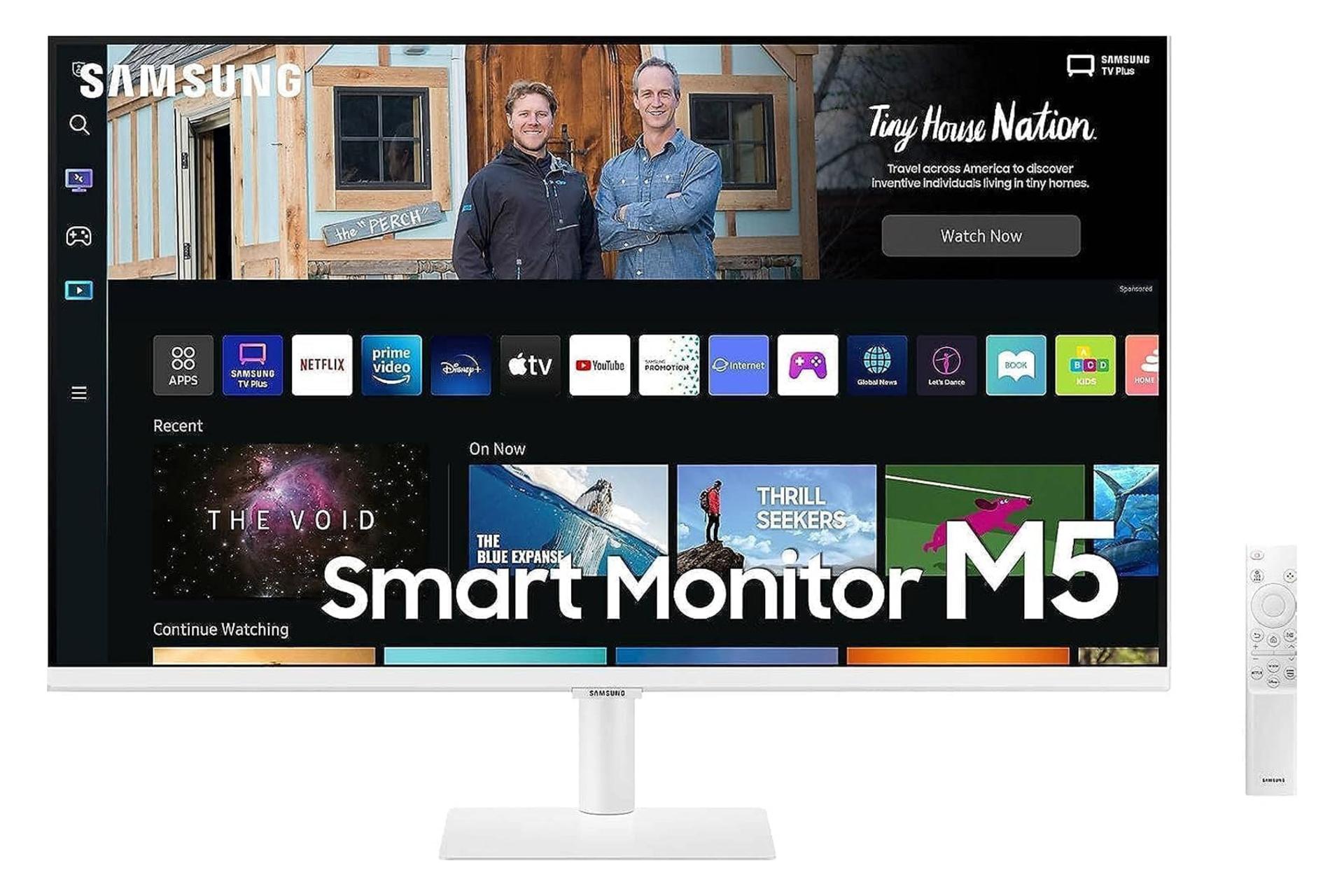 مانیتور سامسونگ 27 اینچ مدل Smart Monitor M5 S27CM501EM نمای جلو