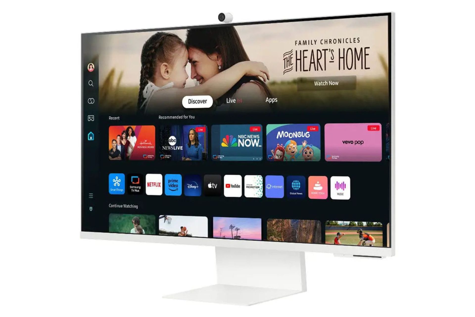 ابعاد و اندازه مانیتور سامسونگ 32 اینچ مدل Smart Monitor M80D