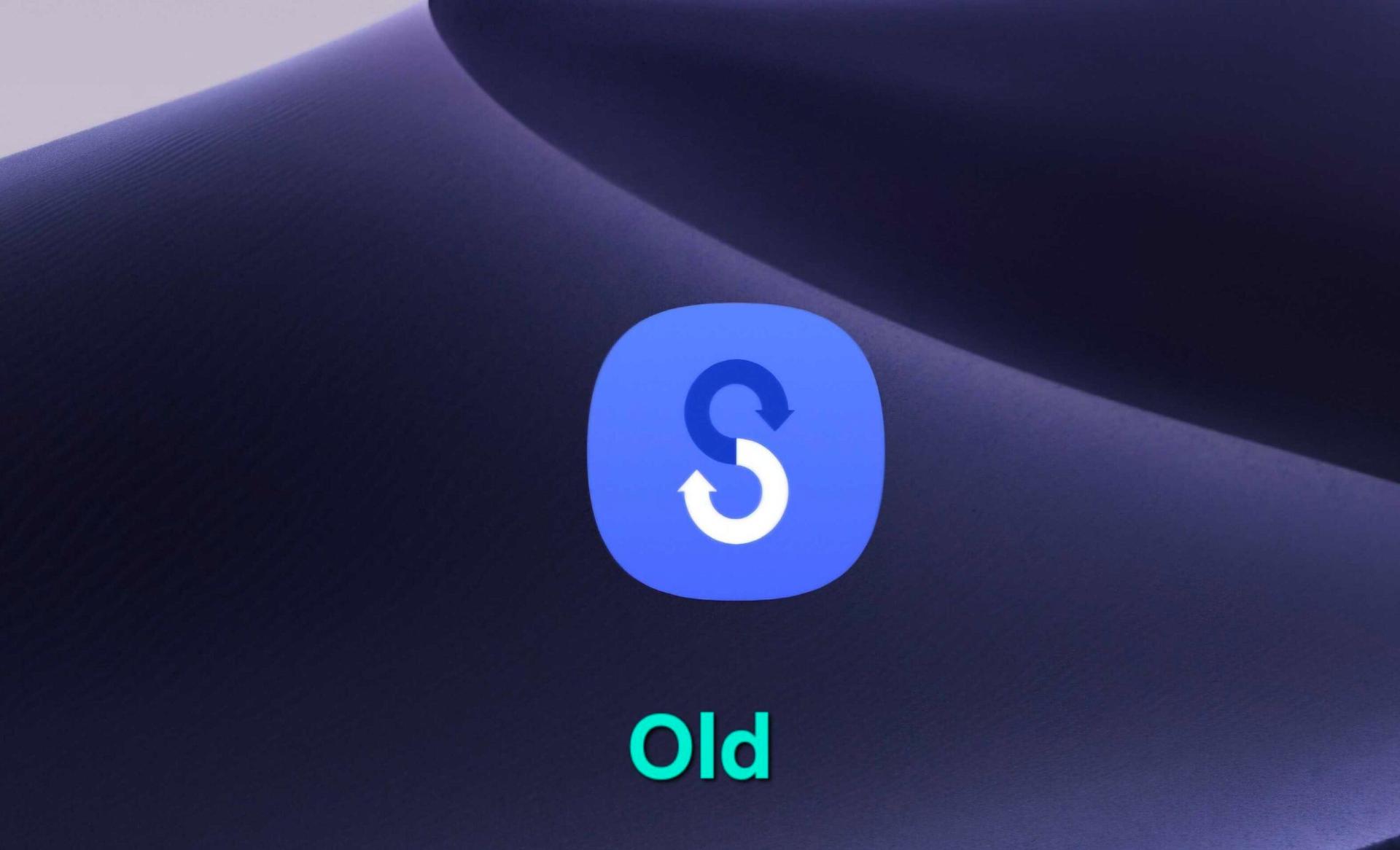 طراحی آیکون اپلیکیشن Smart Switch در رابط کاربری One UI 6.0