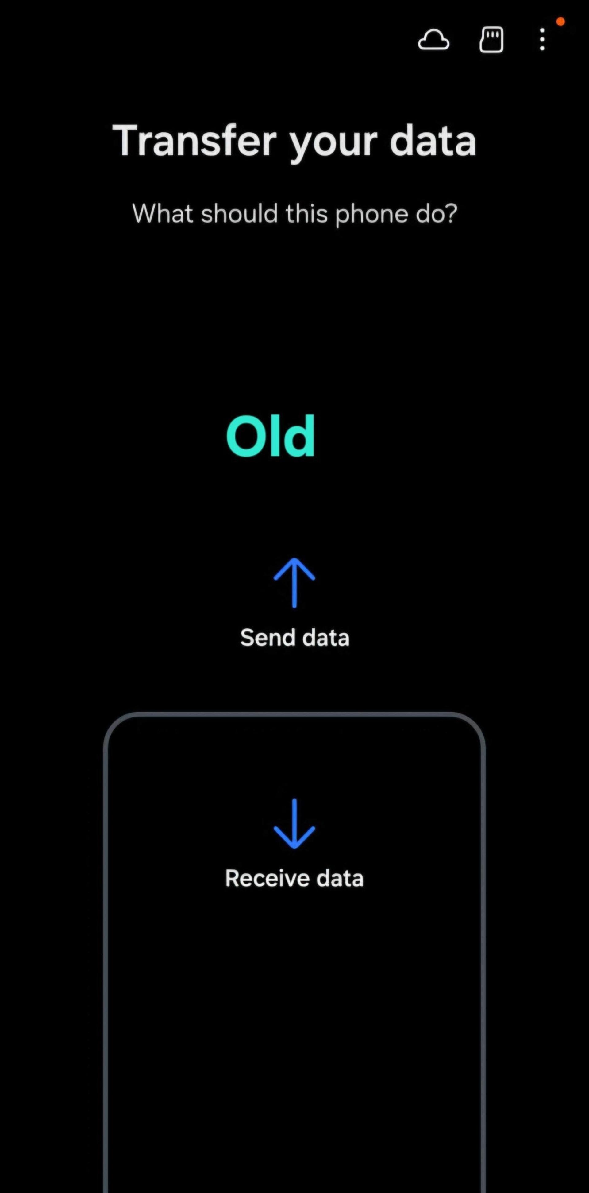 طراحی رابط کاربری اپلیکیشن Smart Switch سامسونگ در One UI 6.0