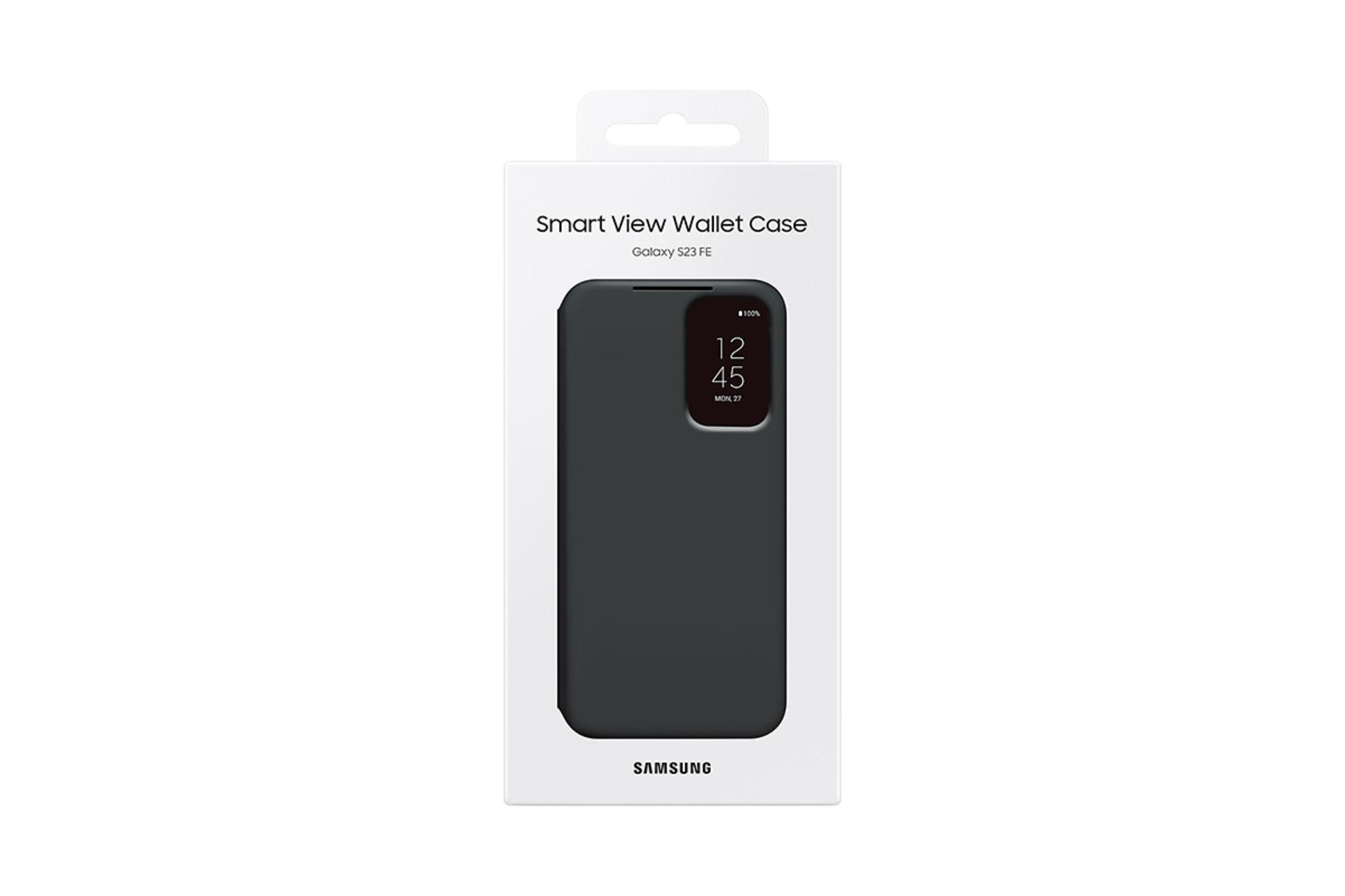 قاب گوشی سامسونگ Samsung Smart View Wallet For Samsung Galaxy S23 FE جعبه و بسته بندی