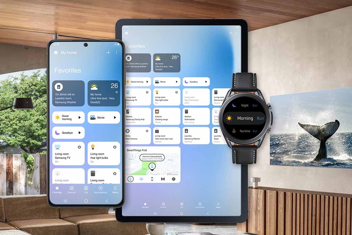 سامسونگ با SmartThings خانه‌های فوق هوشمند می‌سازد