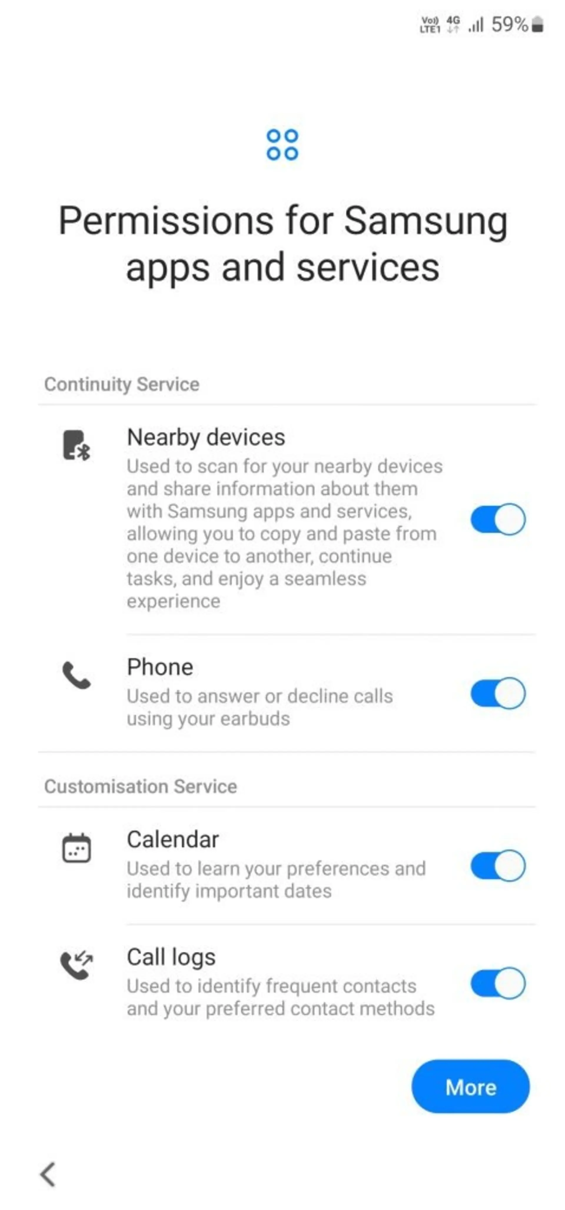 samsung startup screenshot