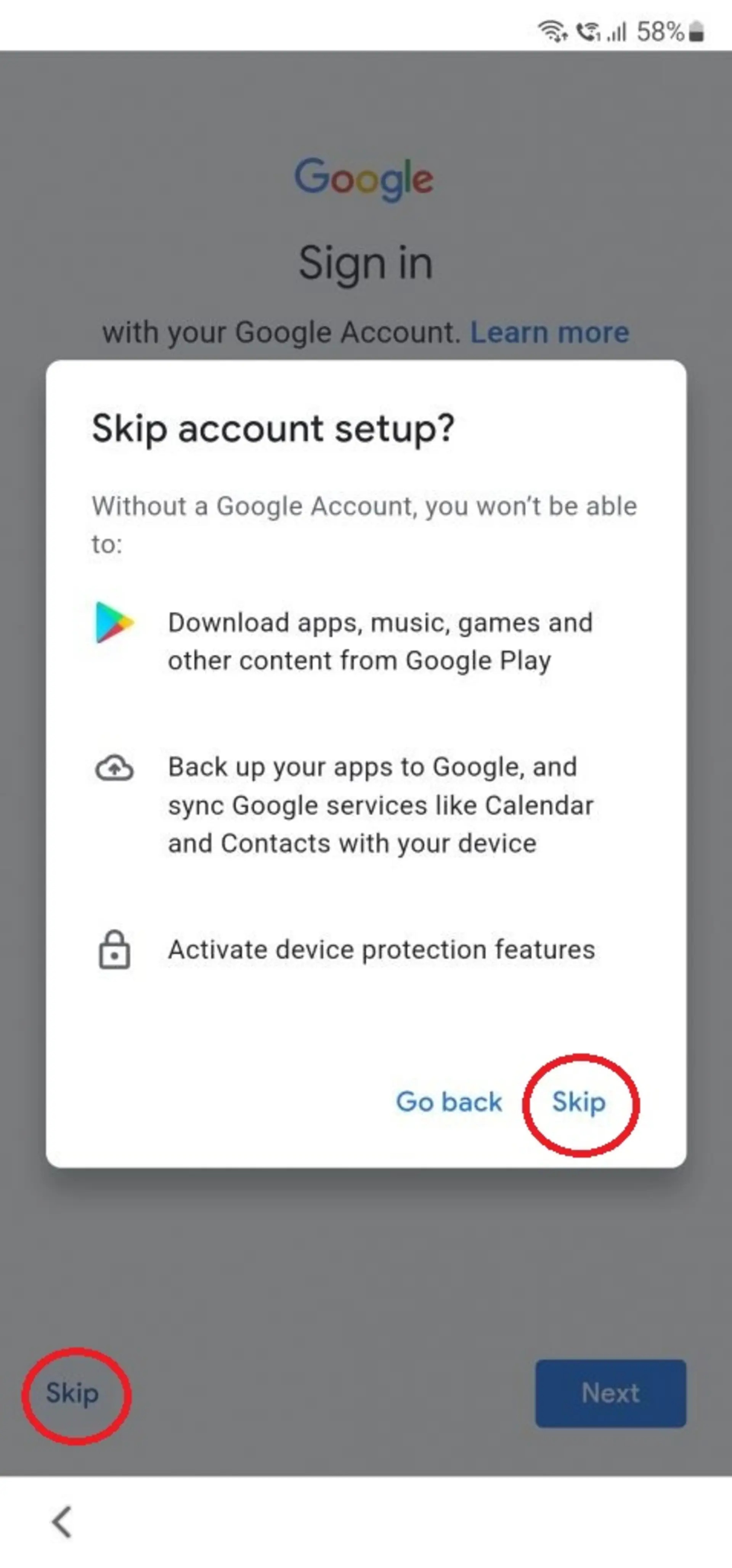 samsung startup screenshot
