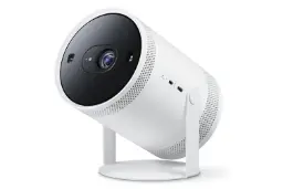 ویدیو پروژکتور سامسونگ Samsung The Freestyle Portable Projector نمای جلو و جانبی