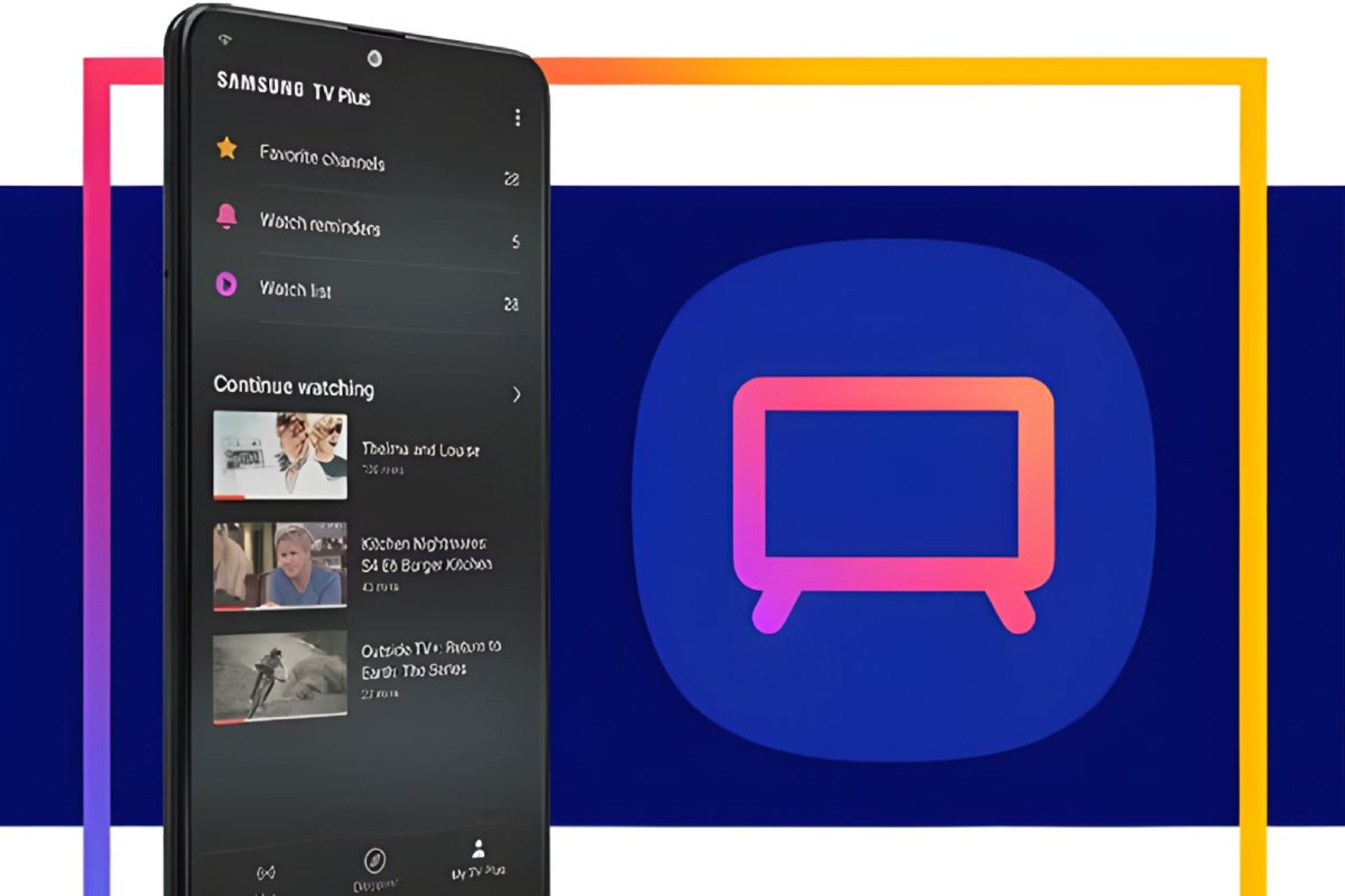 اپلیکیشن سامسونگ TV Plus