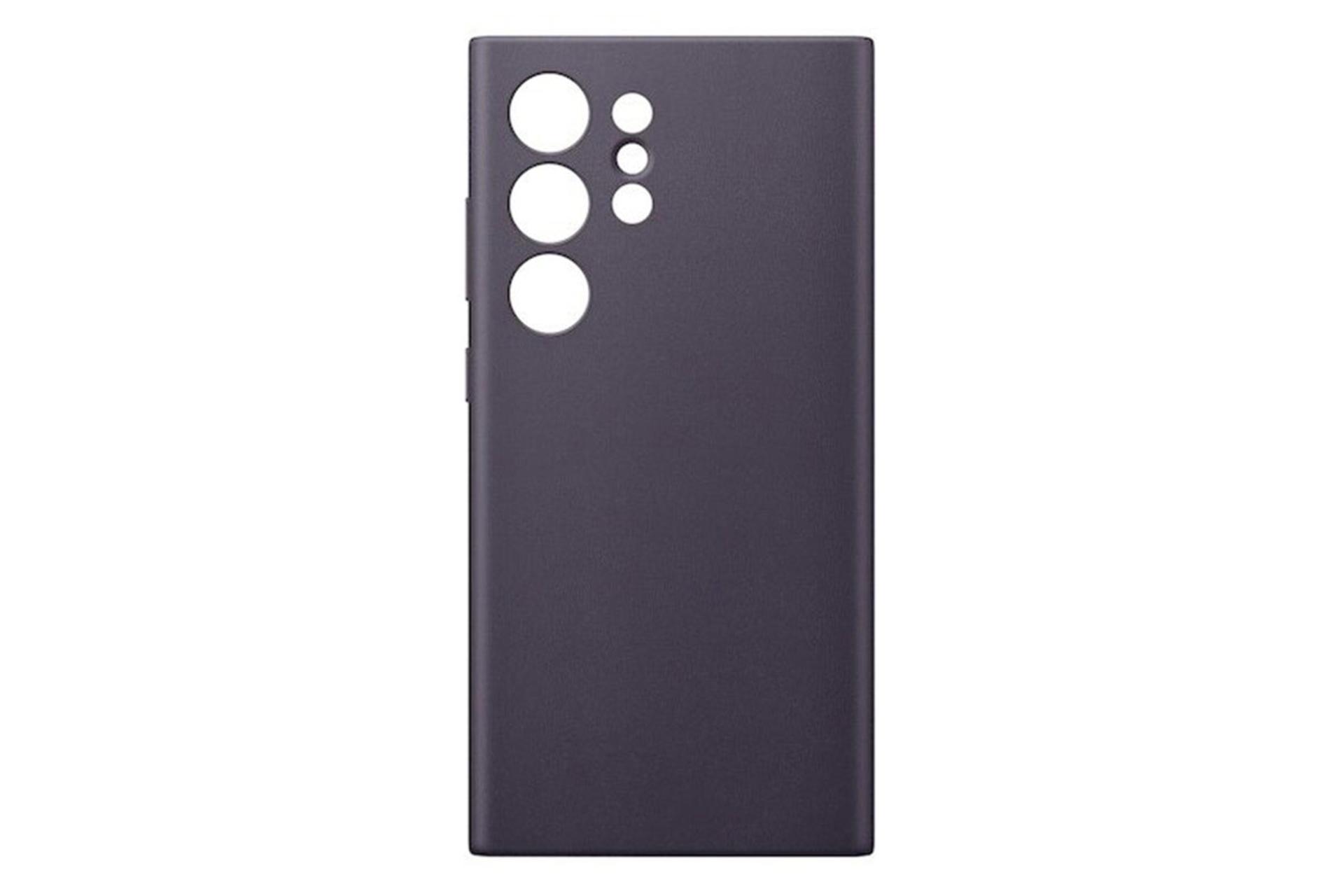 قاب گوشی سامسونگ Samsung Vegan Leather For Samsung Galaxy S24 Ultra نمای پشت