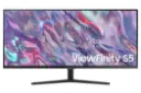 نمای جلو و رزولوشن مانیتور سامسونگ 34 اینچ مدل ViewFinity S5 S34C5