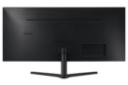 نمای پشت و ارتفاع مانیتور سامسونگ 34 اینچ مدل ViewFinity S5 S50GC LS34C500GAMXUE