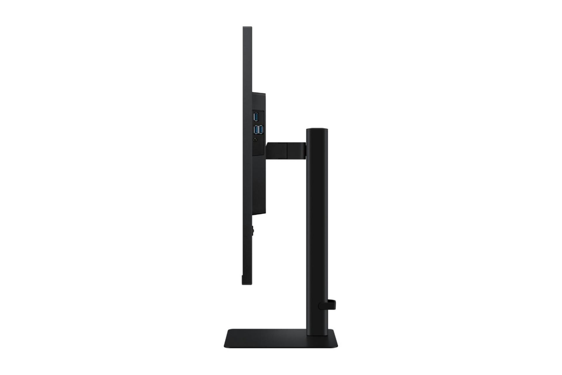 مانیتور سامسونگ Samsung ViewFinity S8 S80D LS32D806 نمای جانبی