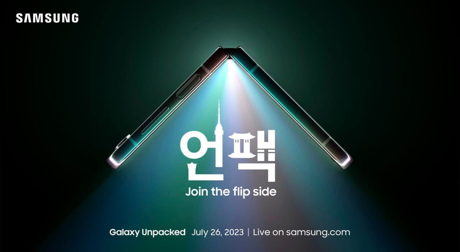 پوستر گلکسی آنپکد ۲۰۲۳ با حضور زد فلیپ ۵