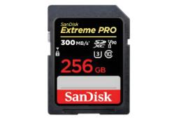 کارت حافظه سن‌دیسک SanDisk Extreme PRO V90 SDXC Class 10 UHS-II U3 256GB 300MBps