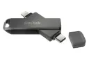 نمای کناری فلش مموری سن دیسک SanDisk iXpand Luxe 256GB USB 3.1